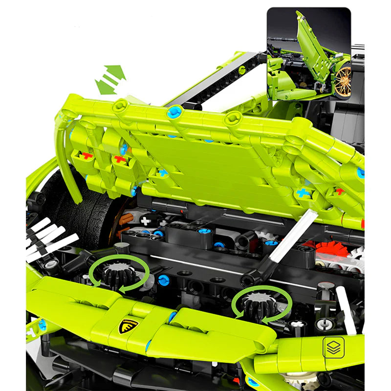Limitierte Auflage Italienischer Supersportwagen 3557Teile